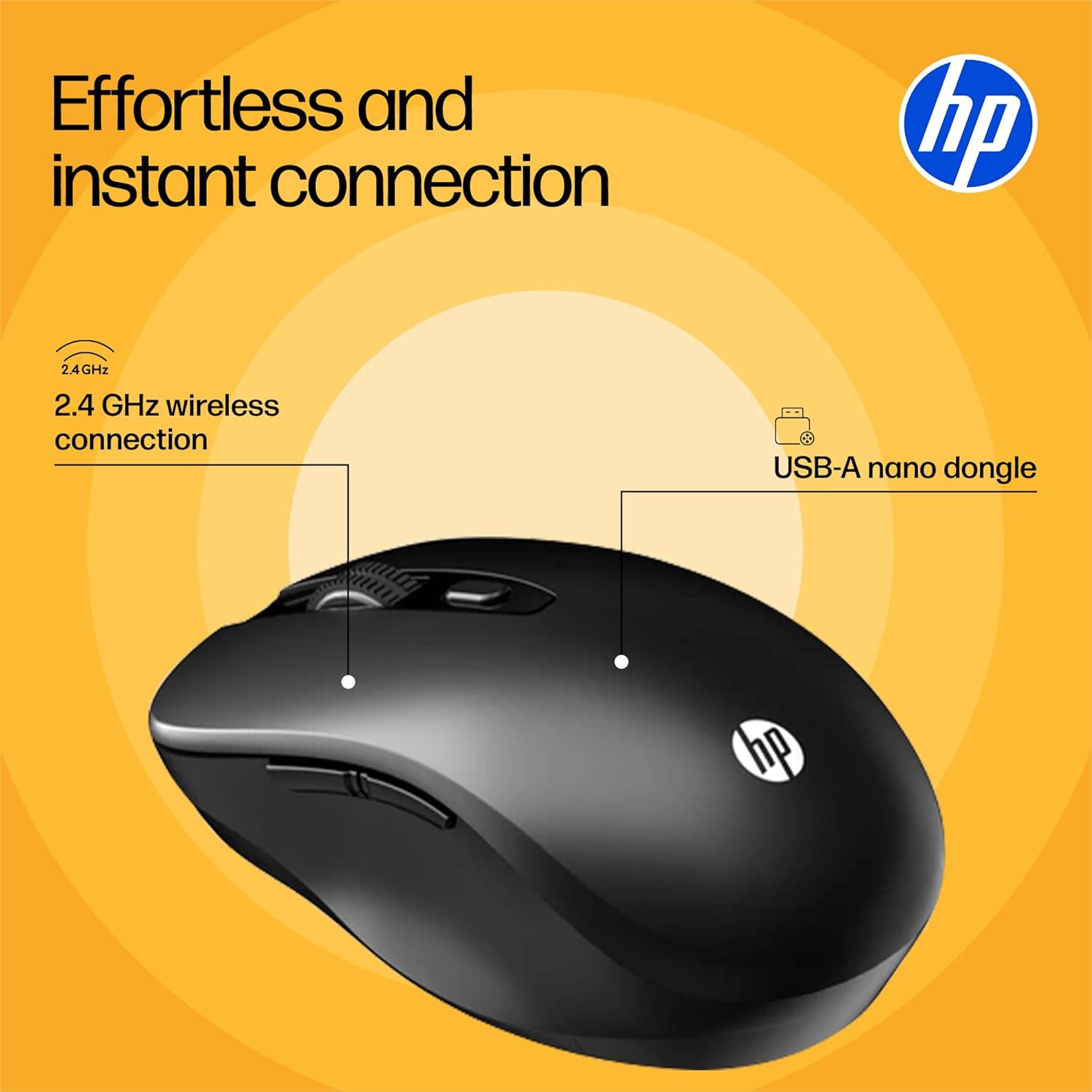 HP M190 Wireless Mouse (AB3C6AA) - Image 4