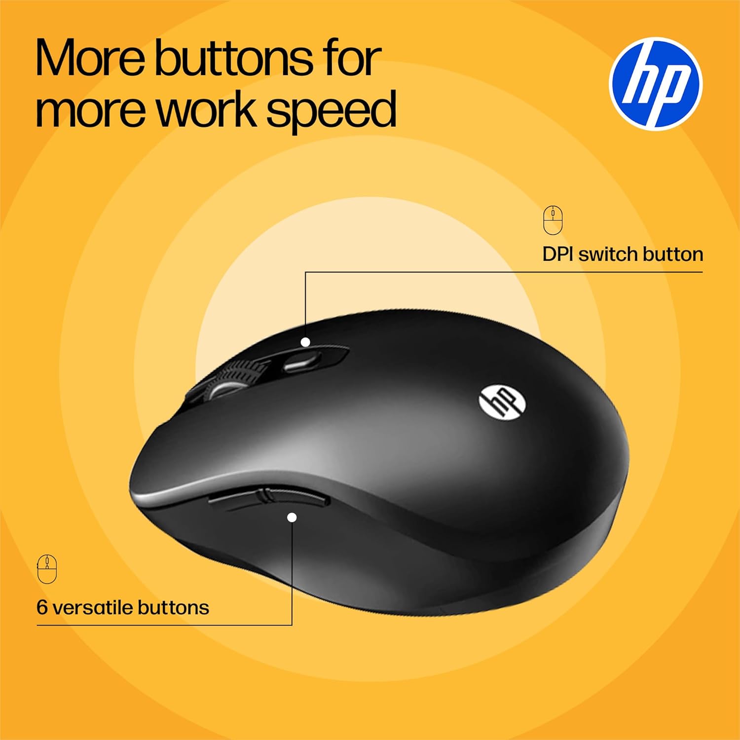 HP M190 Wireless Mouse (AB3C6AA) - Image 3